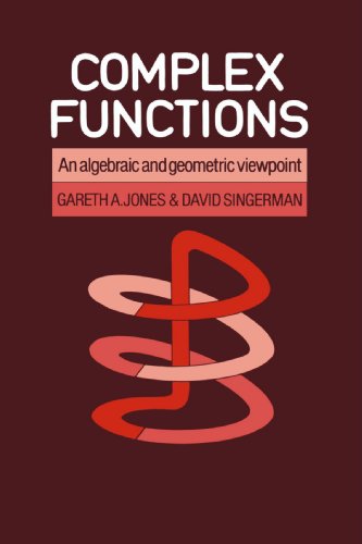 Complex Functions An Algebraic and Geometric Viewpoint [Paperback]