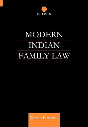Modern Indian Family Law [Hardcover]