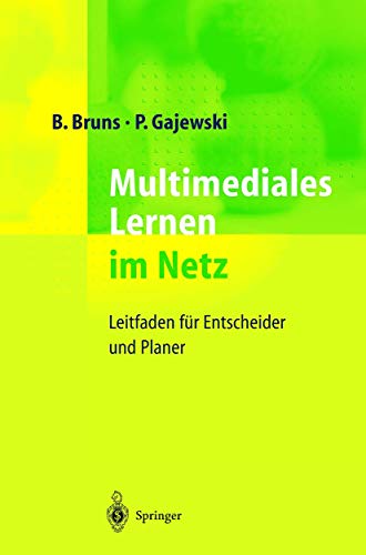 Multimediales Lernen im Netz Leitfaden fr Entscheider und Planer [Paperback]