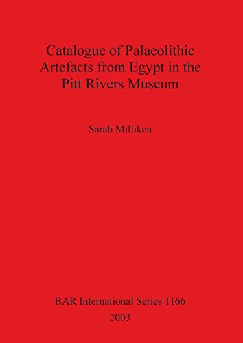 Catalogue of Palaeolithic Artefacts from Egypt in the Pitt Rivers Museum [Paperback]