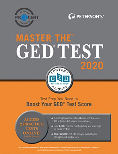 Master the GED Test 2020 [Paperback]