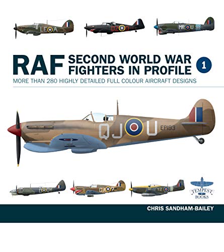 RAF Second World War Fighters in Profile More than 280 Highly Detailed Full Col [Hardcover]