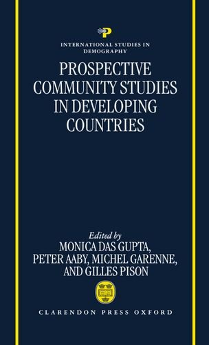 Prospective Community Studies in Developing Countries [Hardcover]