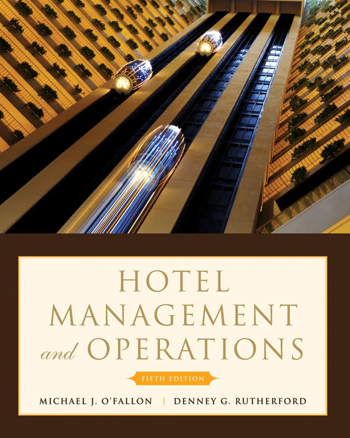 Hotel Management and Operations [Paperback]