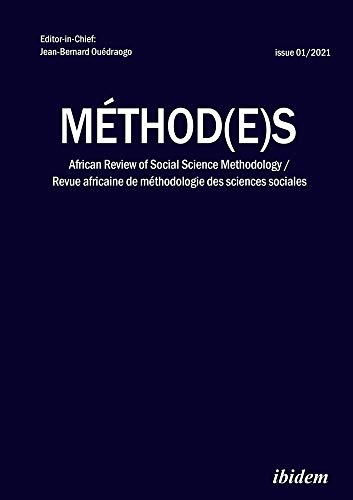 M&233thod(e)s African Review of Social Science Methodology. Revue africaine d [Paperback]