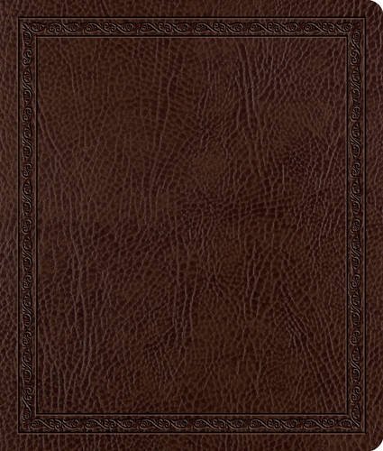 Esv Journaling Bible (mocha, Threshold Design) [Bonded Leather]