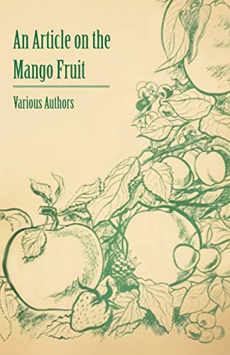 Article on the Mango Fruit [Paperback]