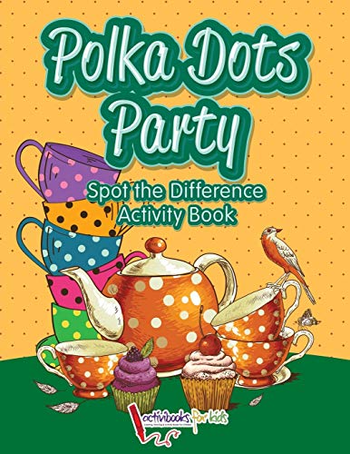 Polka Dots Party Spot the Difference Activity Book [Paperback]