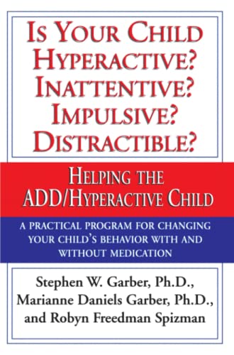 Is Your Child Hyperactive Inattentive Impulsive Distractable Helping the AD [Paperback]