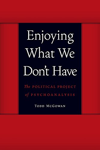Enjoying What We Don't Have The Political Project of Psychoanalysis [Paperback]