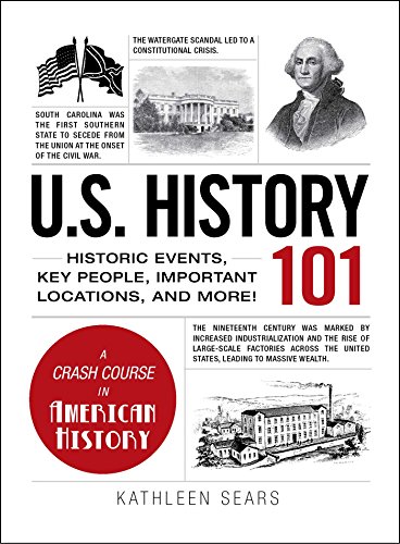 U.S. History 101 Historic Events, Key People, Improtant Locations, and More [Hardcover]