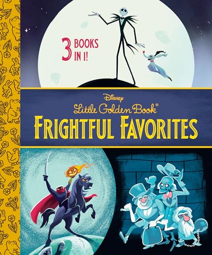 Disney Little Golden Book Frightful Favorites (Disney Classic) [Hardcover]