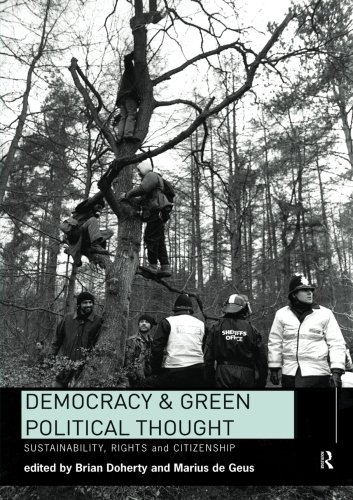 Democracy and Green Political Thought Sustainability, Rights and Citizenship [Paperback]