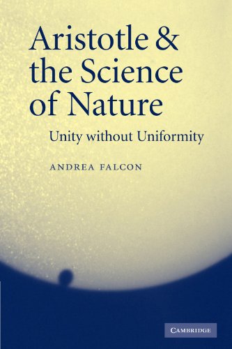 Aristotle and the Science of Nature Unity without Uniformity [Paperback]