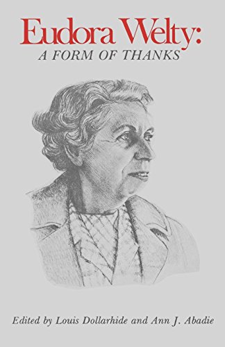 Eudora Welty A Form Of Thanks [Paperback]