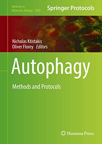 Autophagy Methods and Protocols [Hardcover]