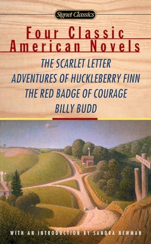 Four Classic American Novels The Scarlet Letter, Adventures of Huckleberry Finn [Paperback]