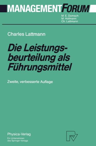 Die Leistungsbeurteilung als Fhrungsmittel [Hardcover]
