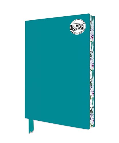 Turquoise Blank Artisan Notebook (Flame Tree Journals) [Notebook / blank boo]