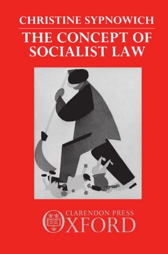 The Concept of Socialist Law [Hardcover]