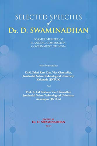 Selected Speeches of Dr. D. Swaminadhan [Paperback]