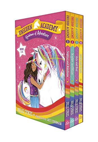 Unicorn Academy Rainbow of Adventure Boxed Set (Books 1-4) [Paperback]