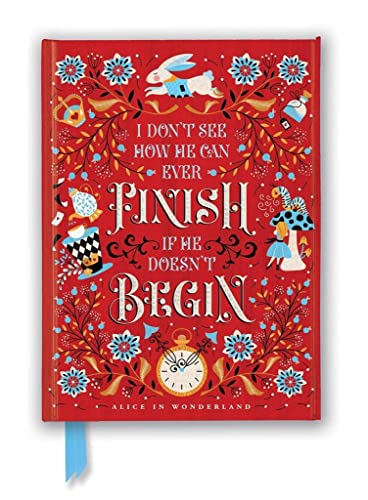 Jenny Zemanek Alice In Wonderland (Foiled Journal) [Notebook / blank boo]