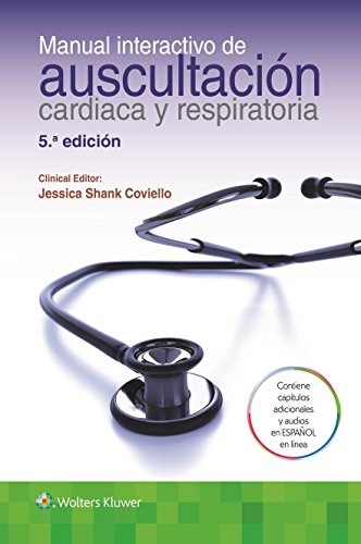 Manual interactivo de auscultaci&243n cardiaca y respiratoria [Paperback]