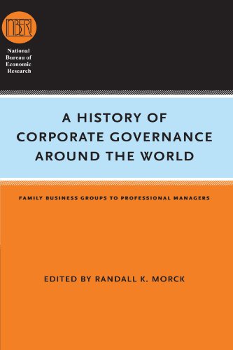 A History of Corporate Governance around the World Family Business Groups to Pr [Paperback]