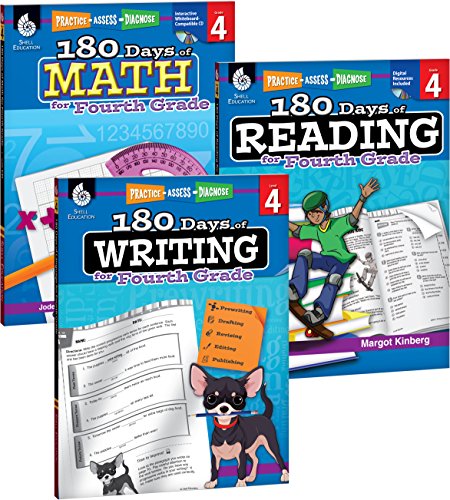 180 Days Of Reading, Writing And Math For Fou