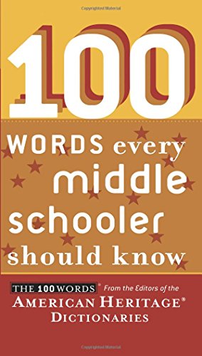 100 Words Every Middle Schooler Should Know [Paperback]