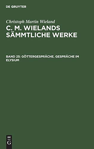 Goettergesprache. Gesprache Im Elysium [Hardcover]