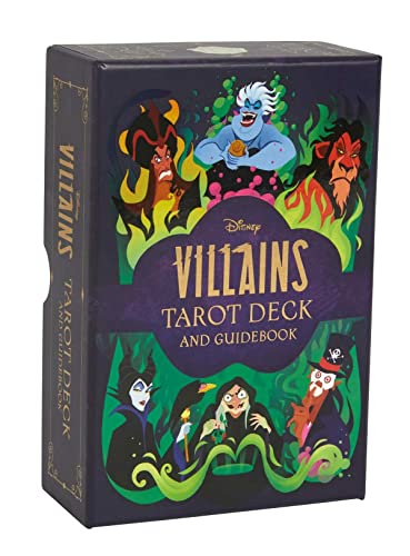 Disney Villains Tarot Deck and Guidebook | Movie Tarot Deck | Pop Culture Tarot [Cards]