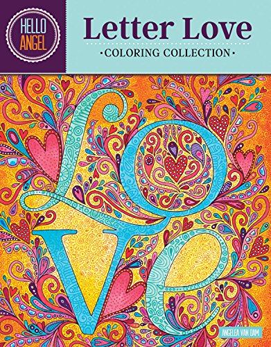 Hello Angel Letter Love Coloring Collection [Paperback]