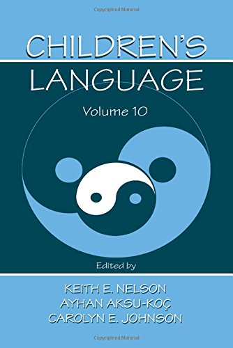 Children's Language Volume 10 Developing Narrative and Discourse Competence [Hardcover]