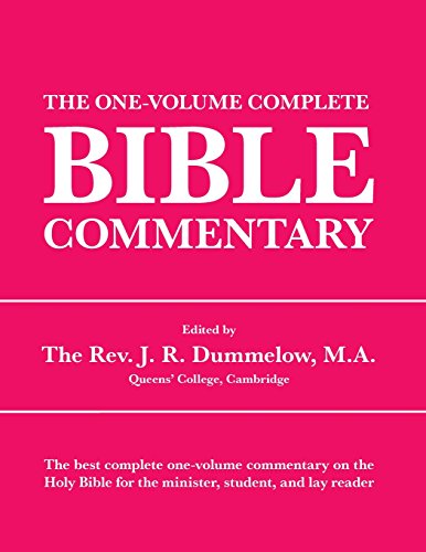 The One-Volume Complete Bible Commentary [Paperback]