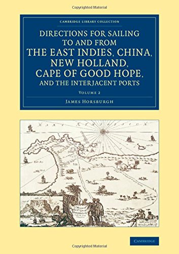 Directions for Sailing to and from the East Indies, China, New Holland, Cape of  [Paperback]