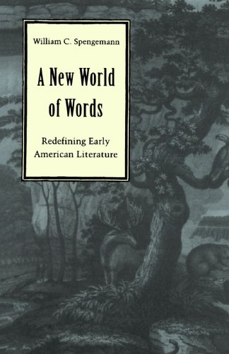 A New World of Words Redefining Early American Literature [Paperback]