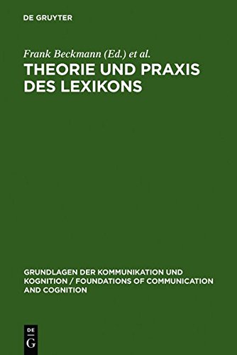 Theorie und Praxis des Lexikons [Unknown]