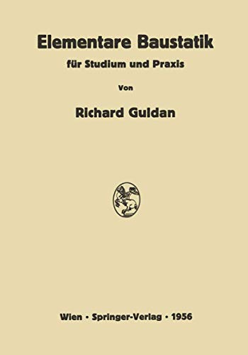 Elementare Baustatik fr Studium und Praxis [Paperback]