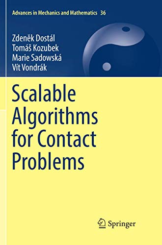 Scalable Algorithms for Contact Problems [Paperback]