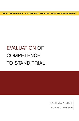 Evaluation of Competence to Stand Trial [Paperback]