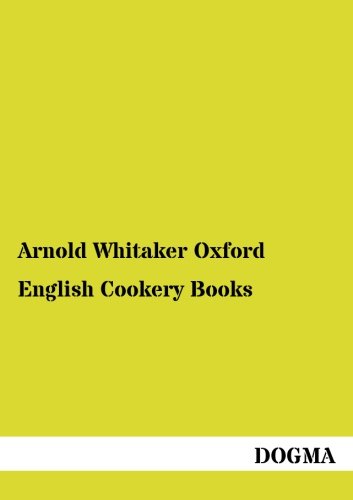 English Cookery Books [Paperback]