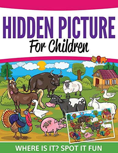 Hidden Pictures for Children  Where Ist It Spot It Fun [Paperback]