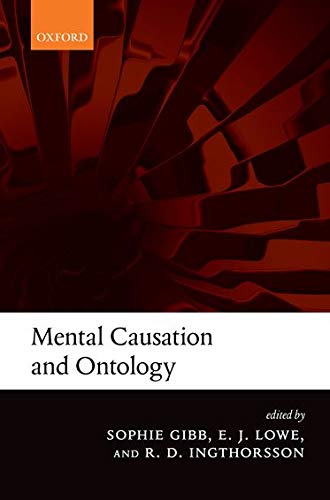 Mental Causation and Ontology [Hardcover]