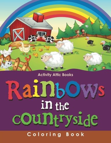 Rainbows in the Countryside Coloring Book [Paperback]