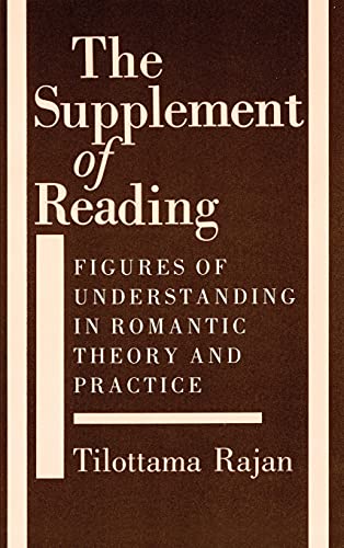 Supplement of Reading  Figures of Understanding in Romantic Theory and Practice [Hardcover]