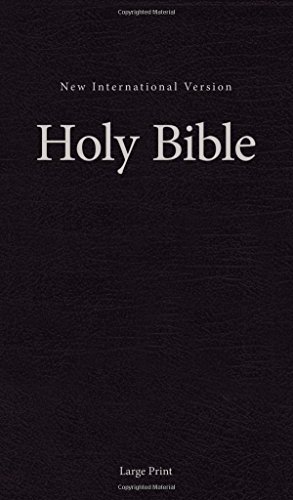 NIV, Pew and Worship Bible, Large Print, Hardcover, Black, Comfort Print [Hardcover]