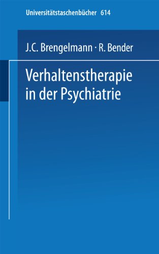 Verhaltenstherapie in der Psychiatrie [Paperback]