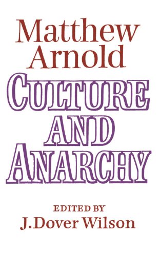 Culture and Anarchy Landmarks in the History of Education [Paperback]